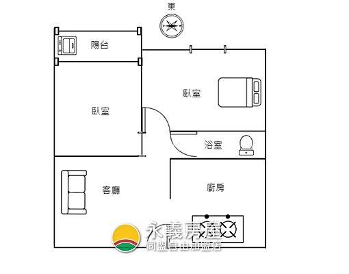 Jone台積電｜大學城2房科技菁英宅 - Image 2