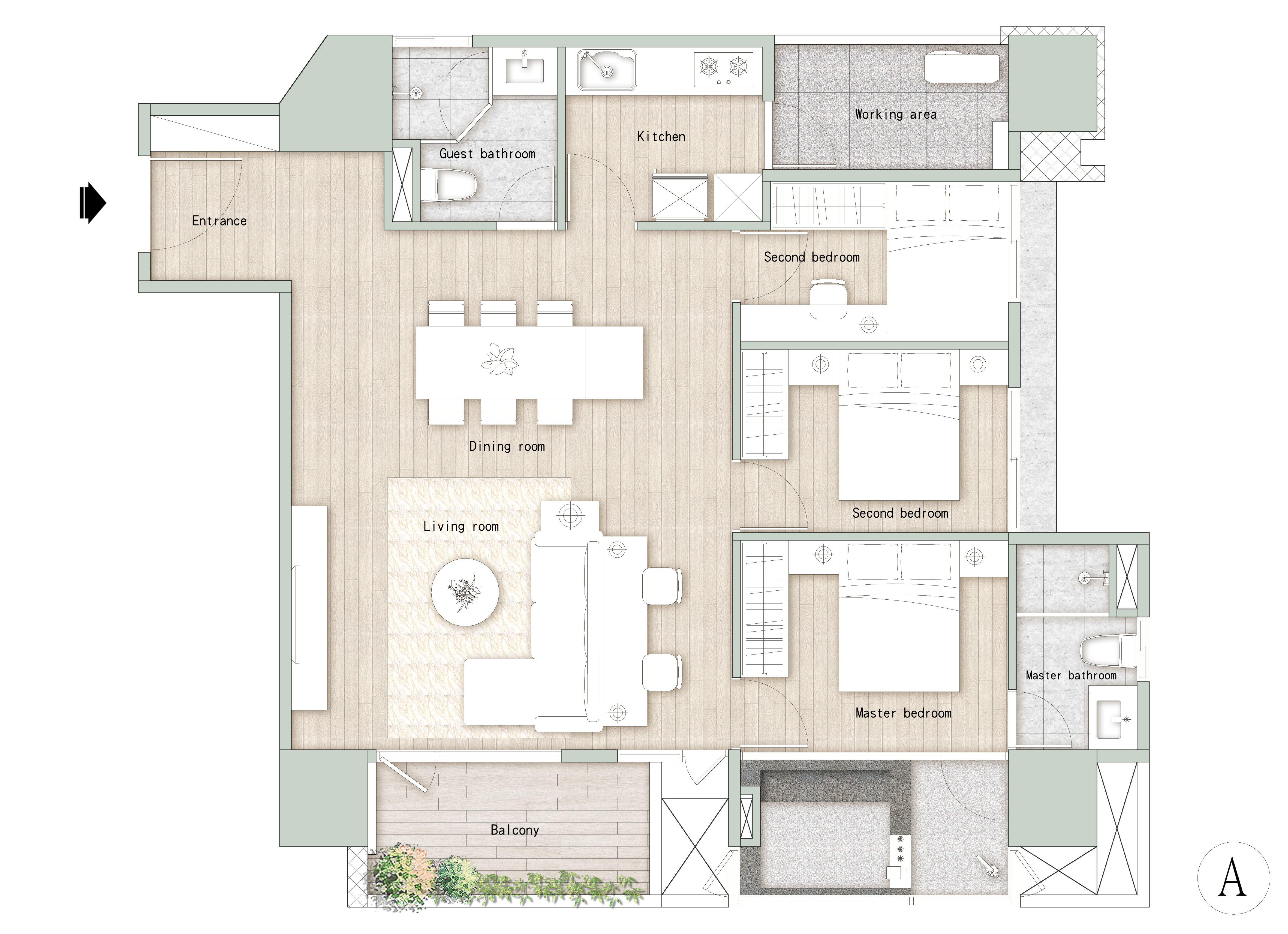 水美慕河格局解析