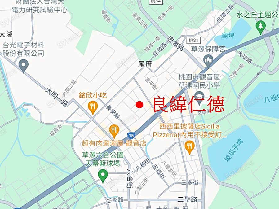 良緯仁德交通圖