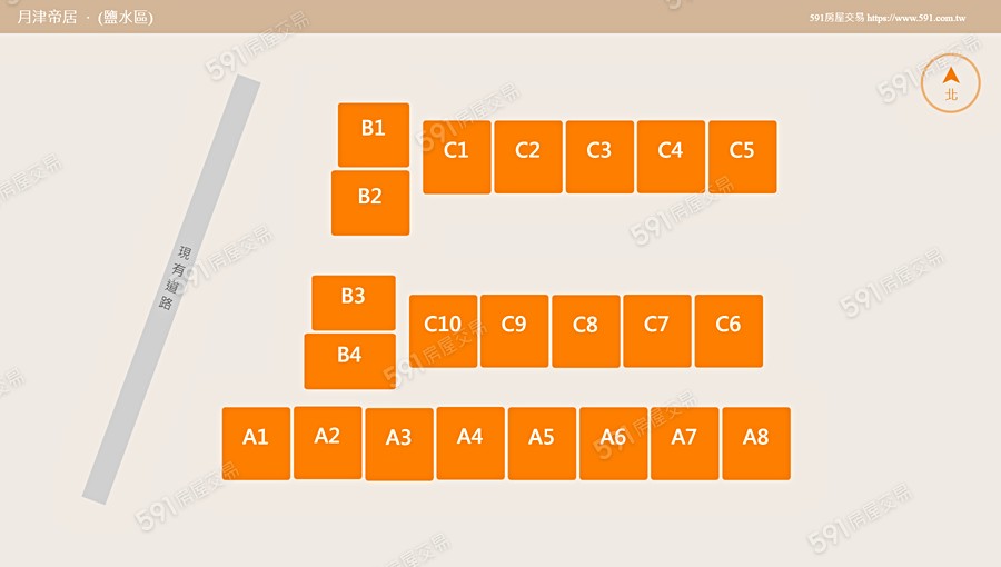 月津帝居平面圖