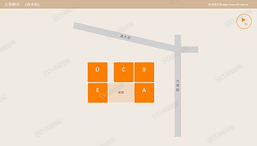 立東峰采平面圖