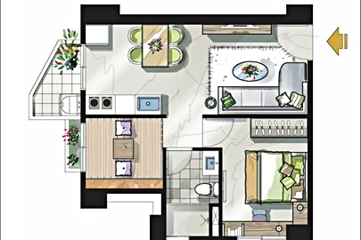 橫川家之戀3格局解析
