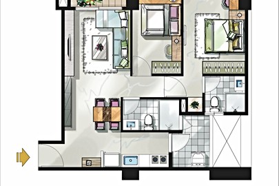橫川家之戀3格局解析
