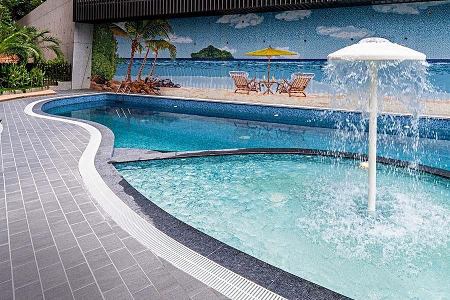 「祥德帝寶」戲水空間。