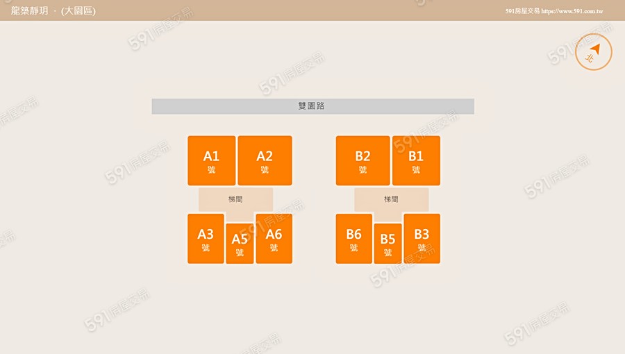 龍築靜玥平面圖