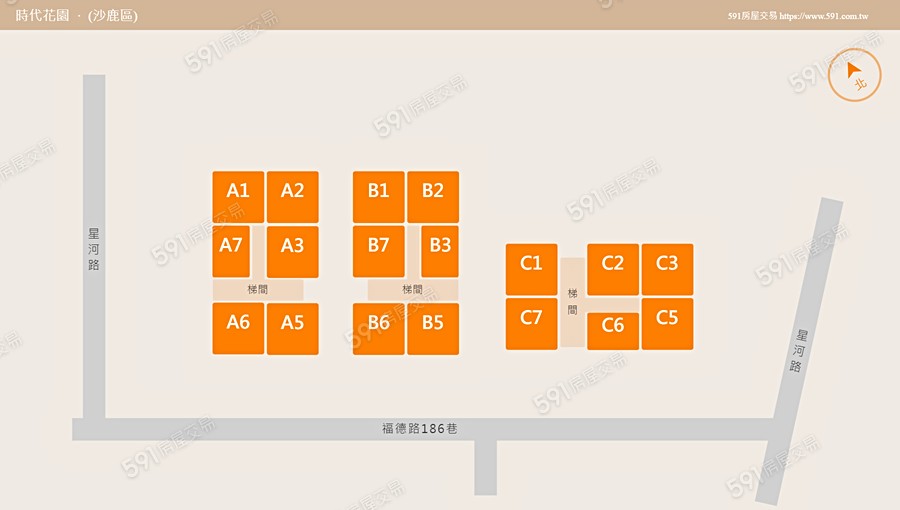 富宇時代花園平面圖
