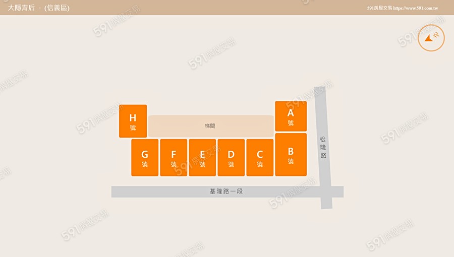 大隱青后平面圖