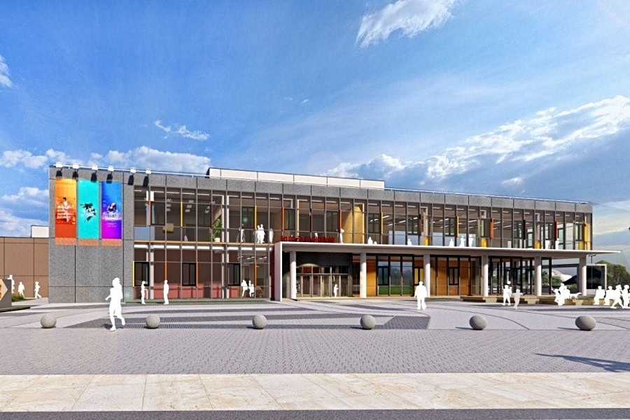 和美運動中心是彰化第3座/3D示意圖