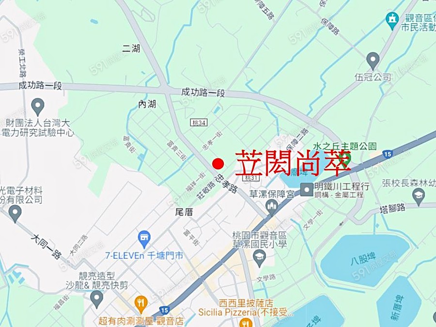 苙閎尚萃交通圖