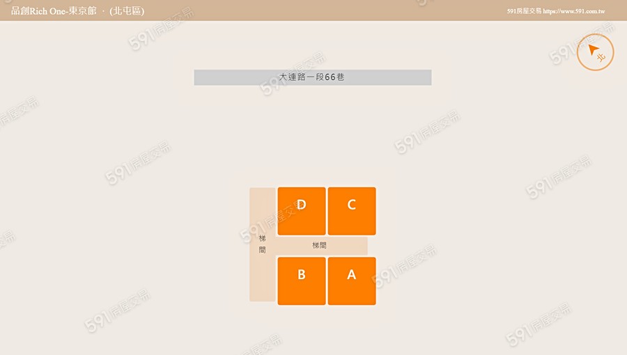 品創Rich One-東京館平面圖