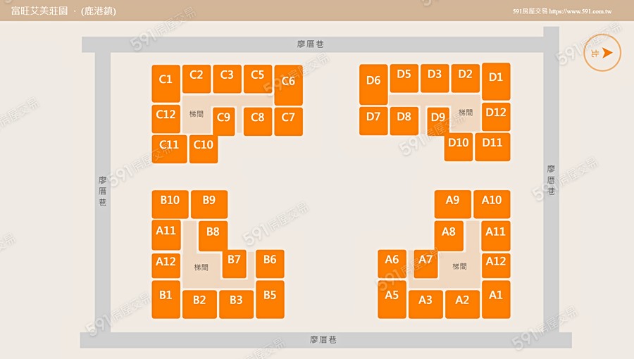 富旺艾美莊園平面圖