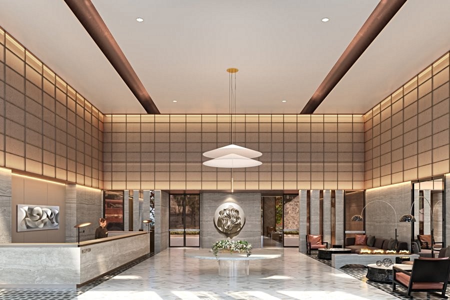 「日安TOKYO」大廳3D示意圖