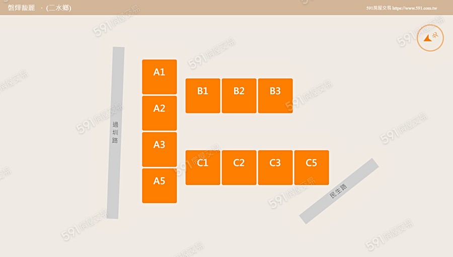 磐燁馥麗平面圖