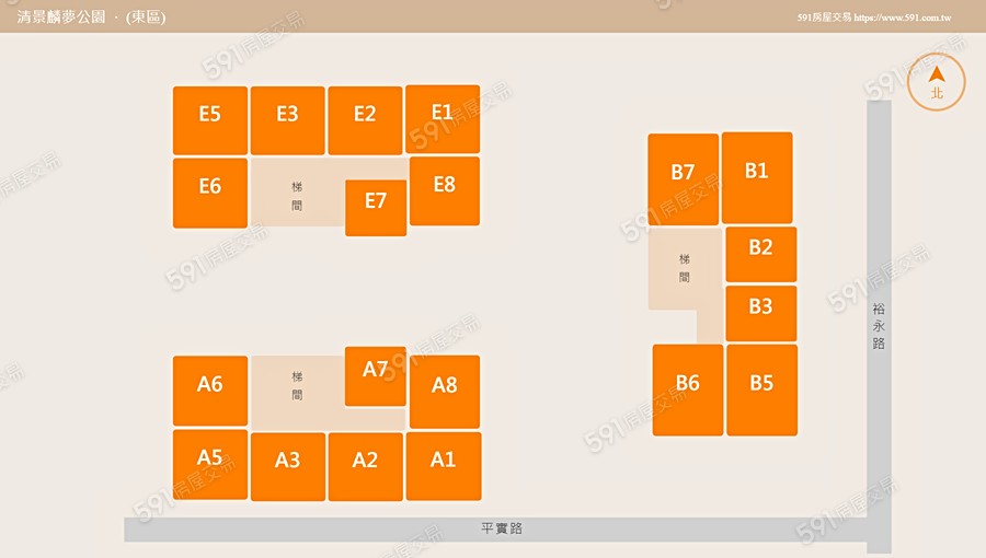 清景麟夢公園平面圖