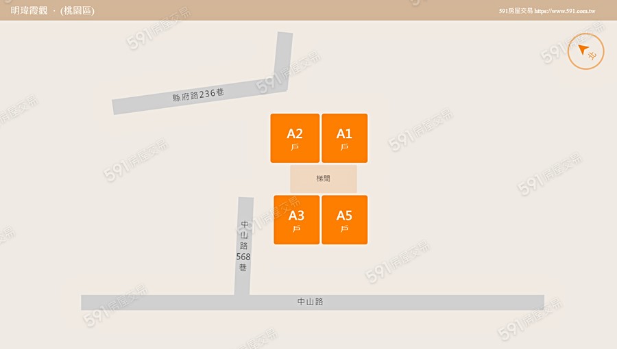 明瑋霞觀平面圖