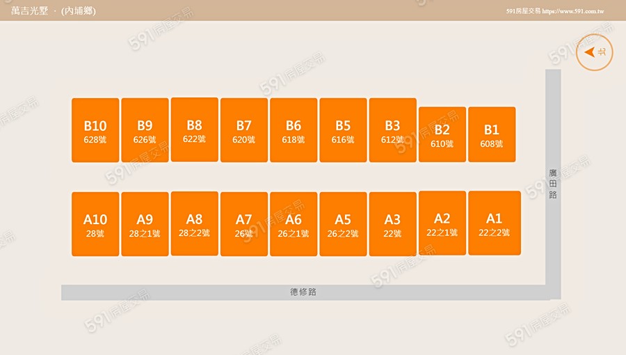 萬吉光墅平面圖