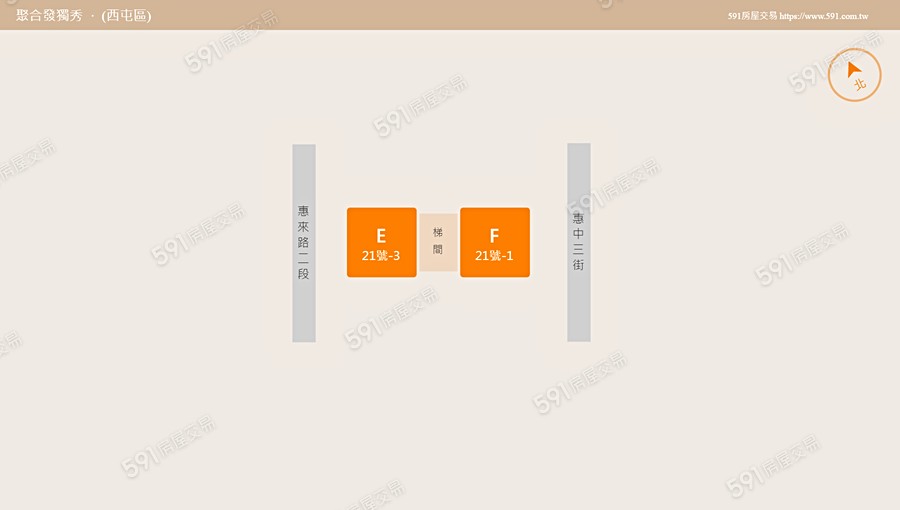 聚合發獨秀平面圖