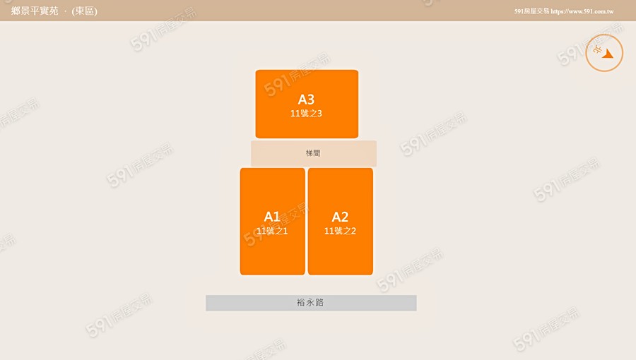 鄉景平實苑平面圖