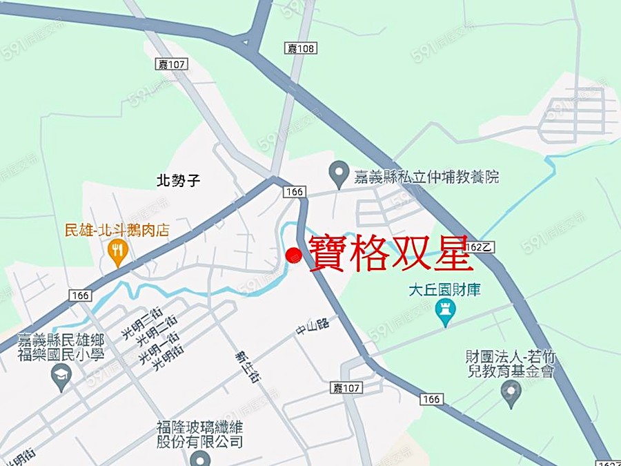 寶格双星交通圖