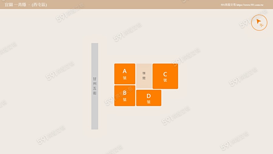 宜園 一青隱平面圖