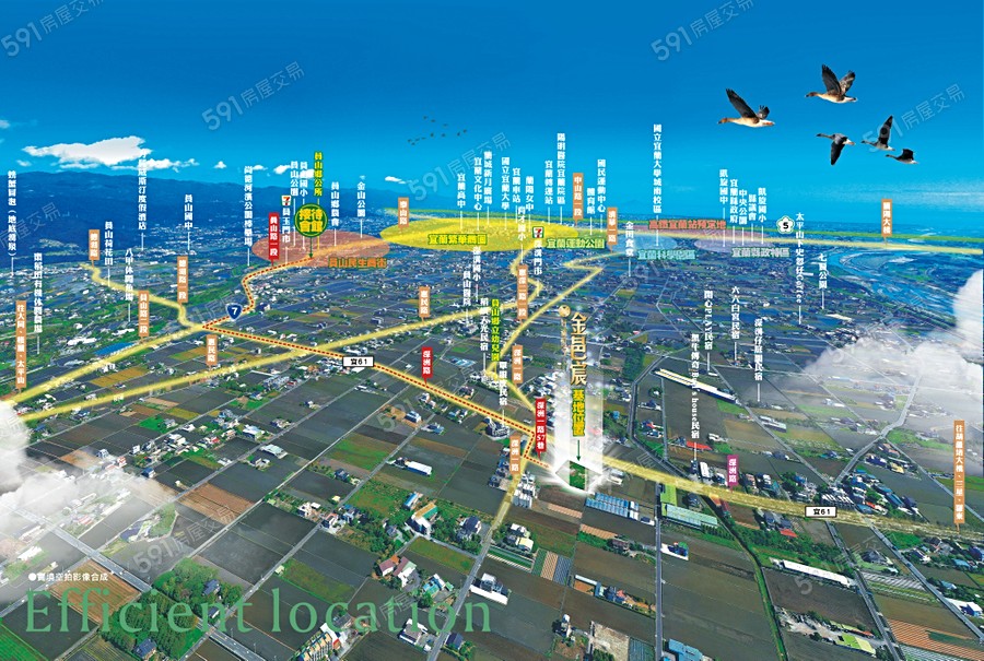 好適悅III金邑宸(公寓區)交通圖