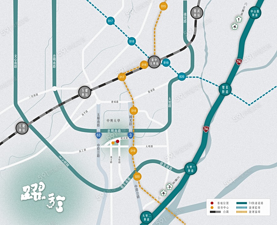 林維躍於交通圖