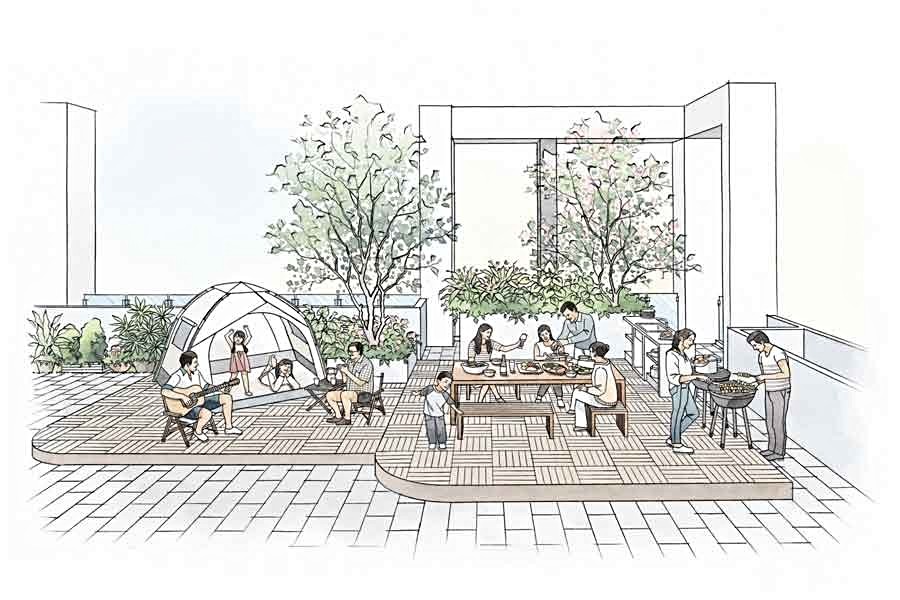 頂樓有星空露營區