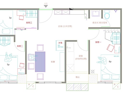 (房仲/外籍勿擾/限女性)《2房型》近捷運/有電梯 - Image 8