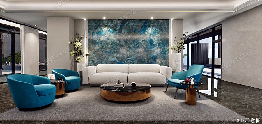 京茂景上居示意圖