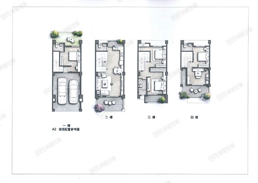 大疆方圓格局圖