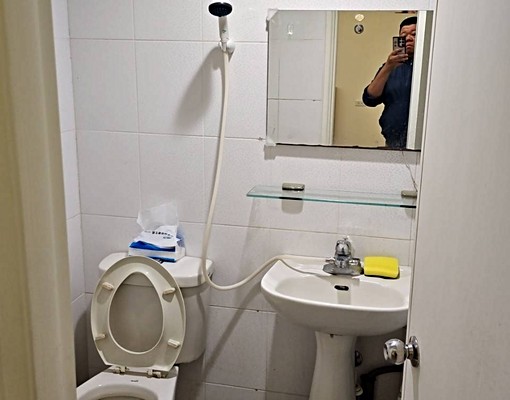 美妝套房磚牆隔間安全防盜門 - Image 12