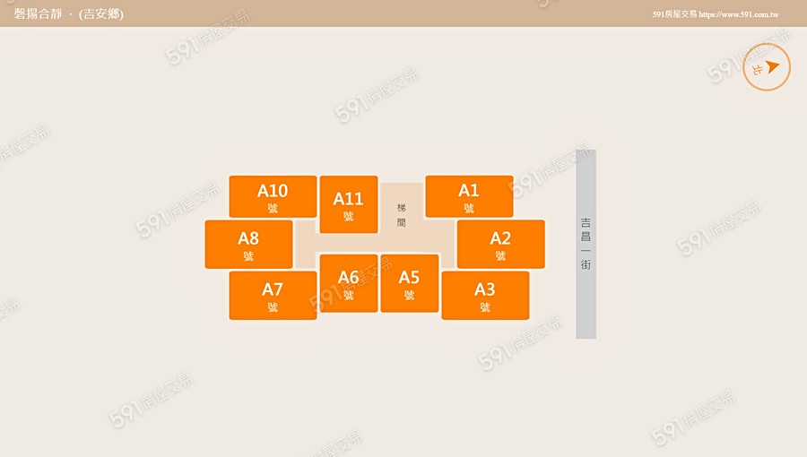 磬揚合靜平面圖