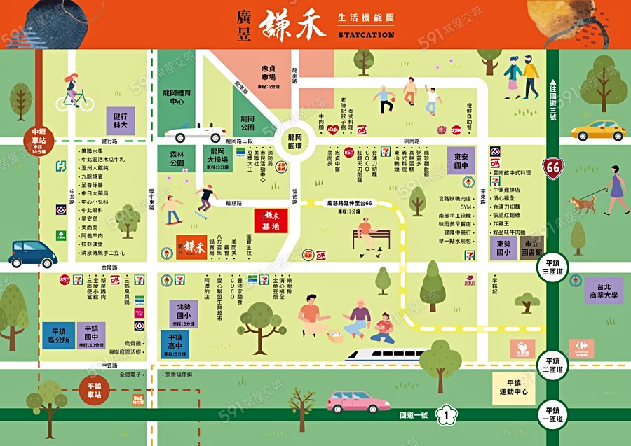 廣昱謙禾交通圖