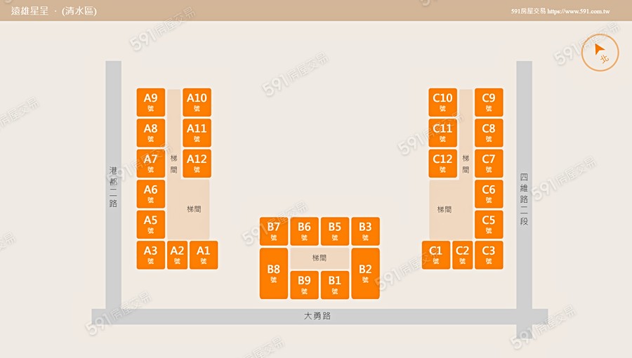 遠雄星呈平面圖