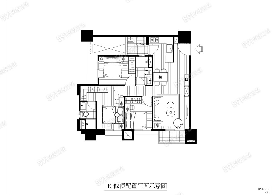 昌祐U City格局圖