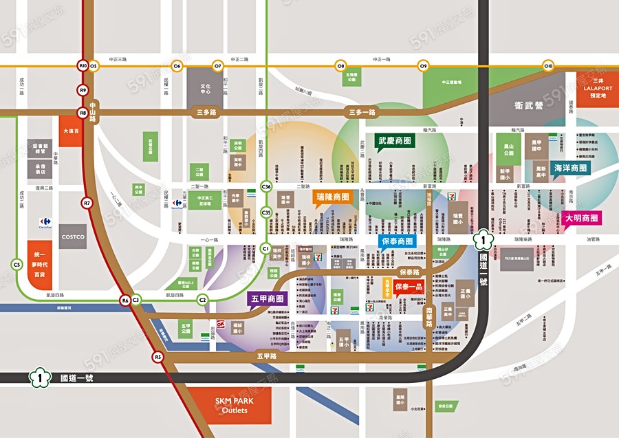 保泰一品交通圖