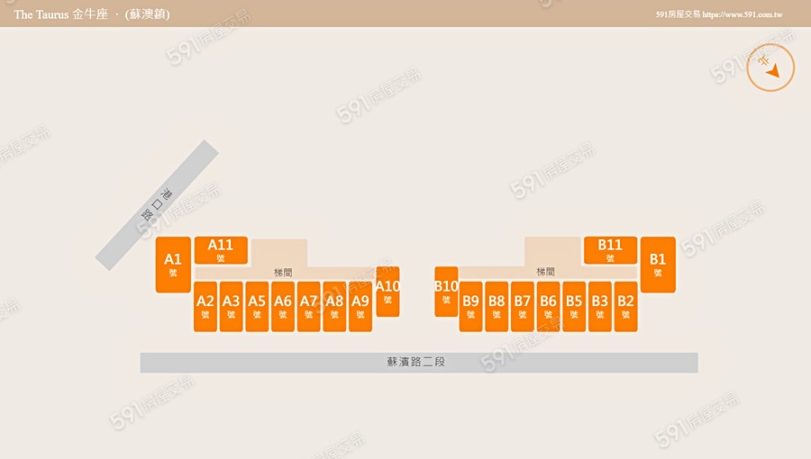 The Taurus 金牛座平面圖