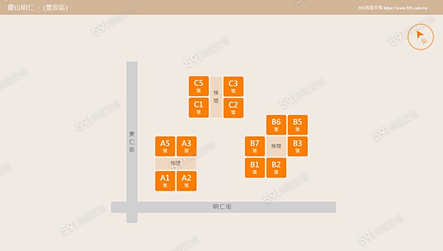 慶山明仁平面圖