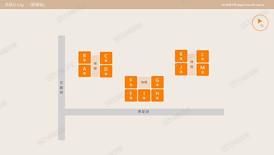 昌祐U City平面圖