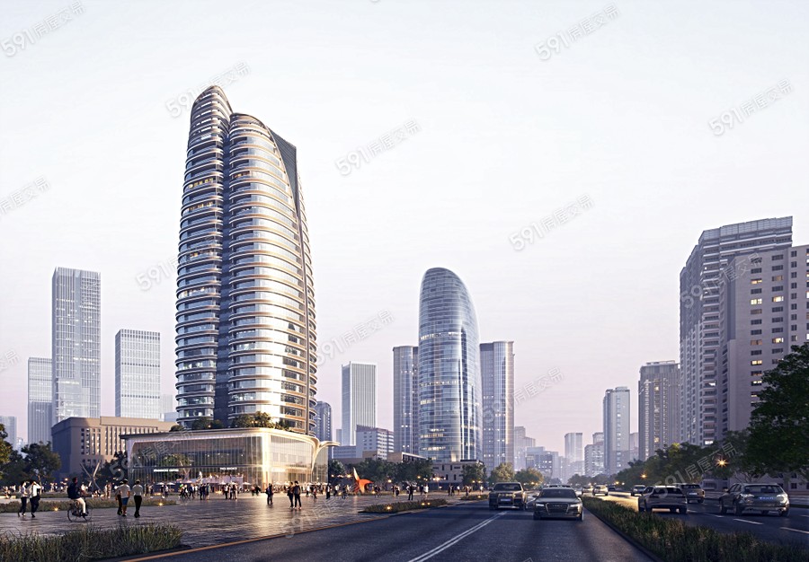 NFC環球經貿中心示意圖