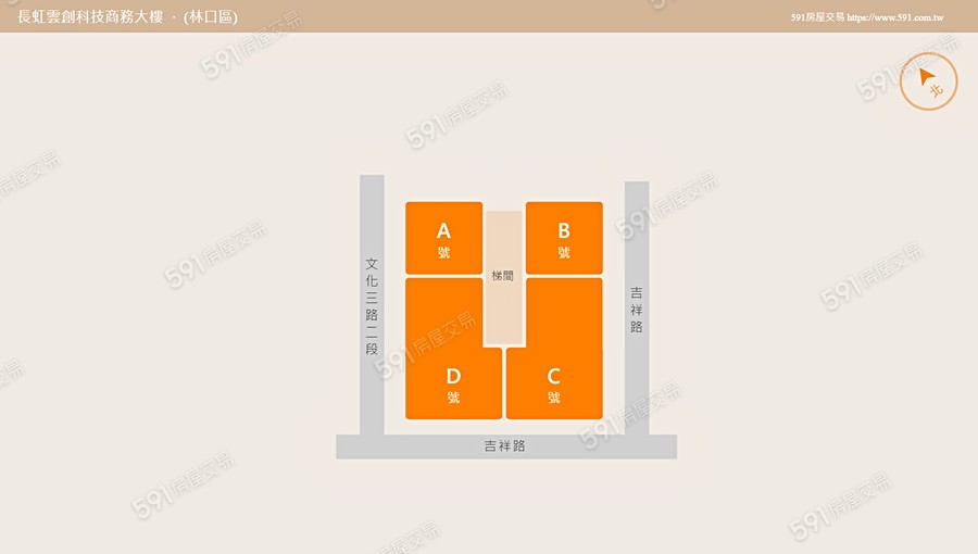 長虹雲創科技商務大樓平面圖