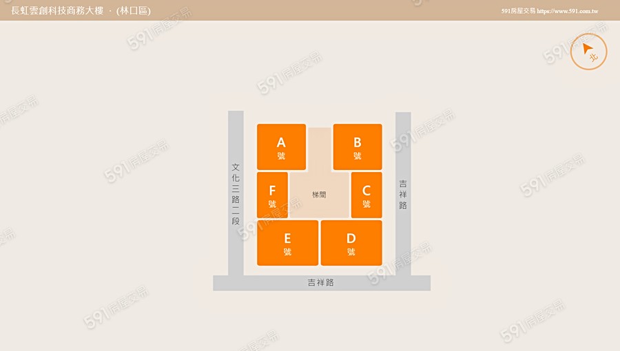 長虹雲創科技商務大樓平面圖