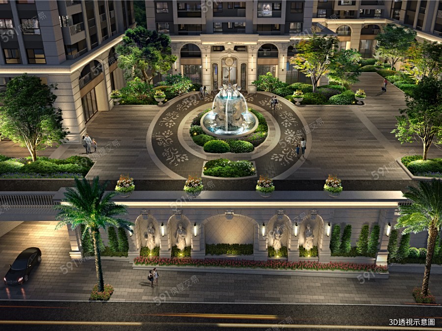 甲山林城上城2-美麗上城示意圖