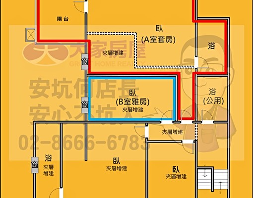 🍎何店長團隊👍~《女生宿舍》風華分租套房 - Image 14