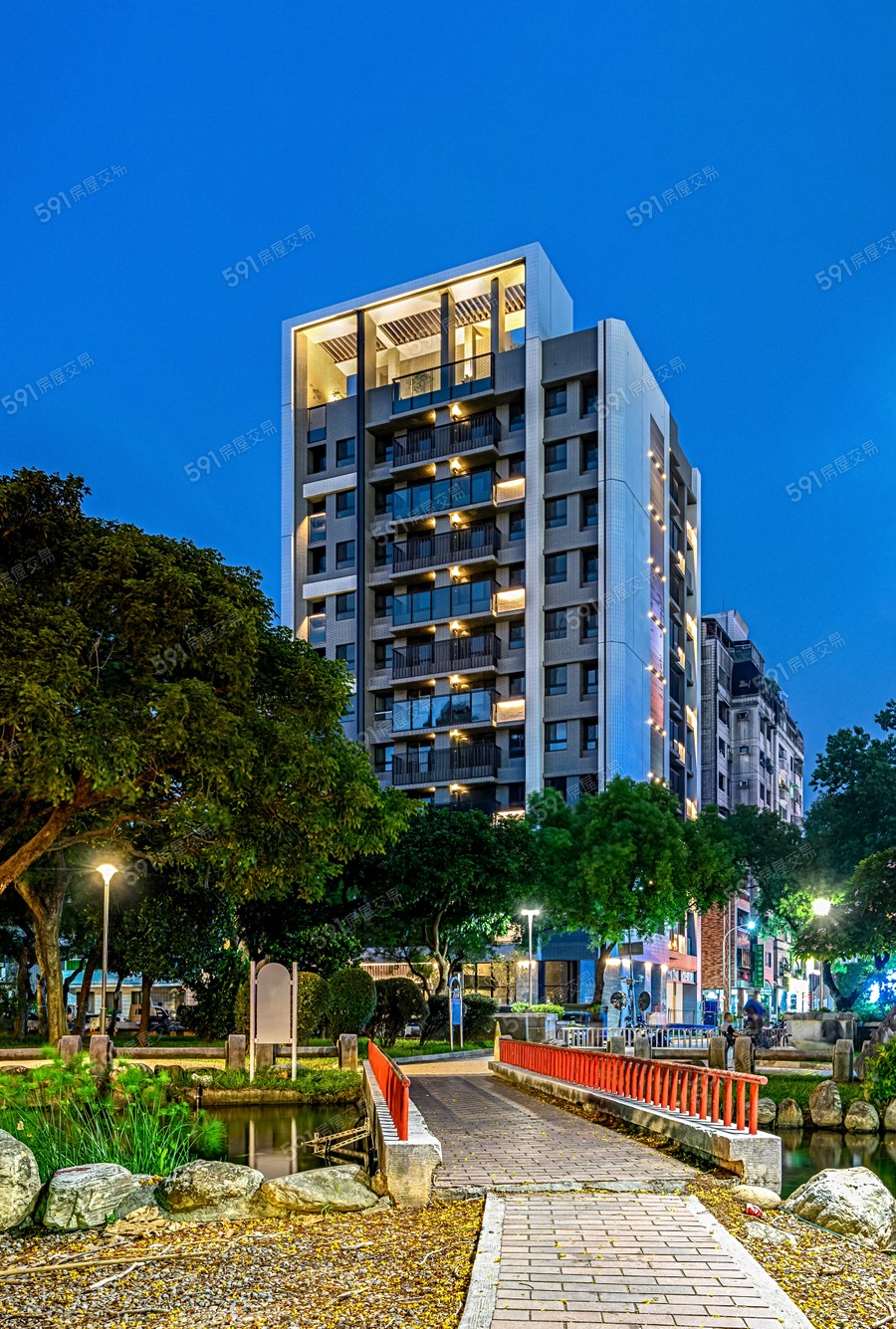 惠田樹語靚實景圖