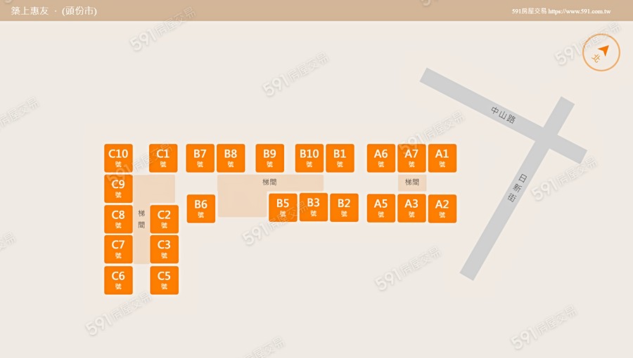 築上惠友平面圖