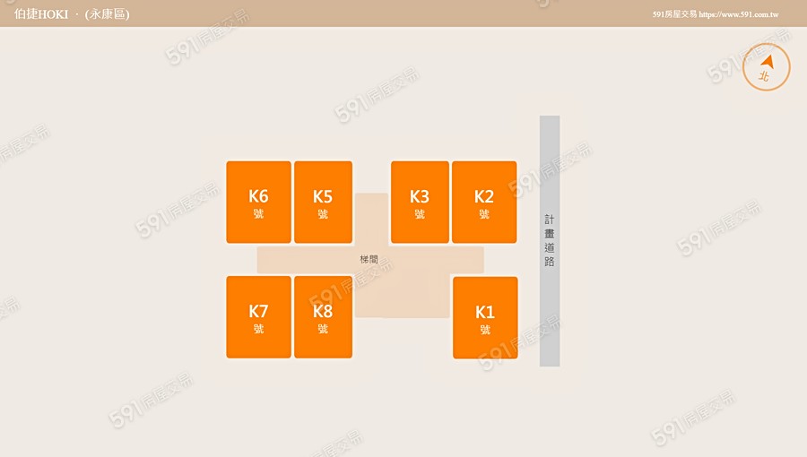 伯捷HOKI平面圖