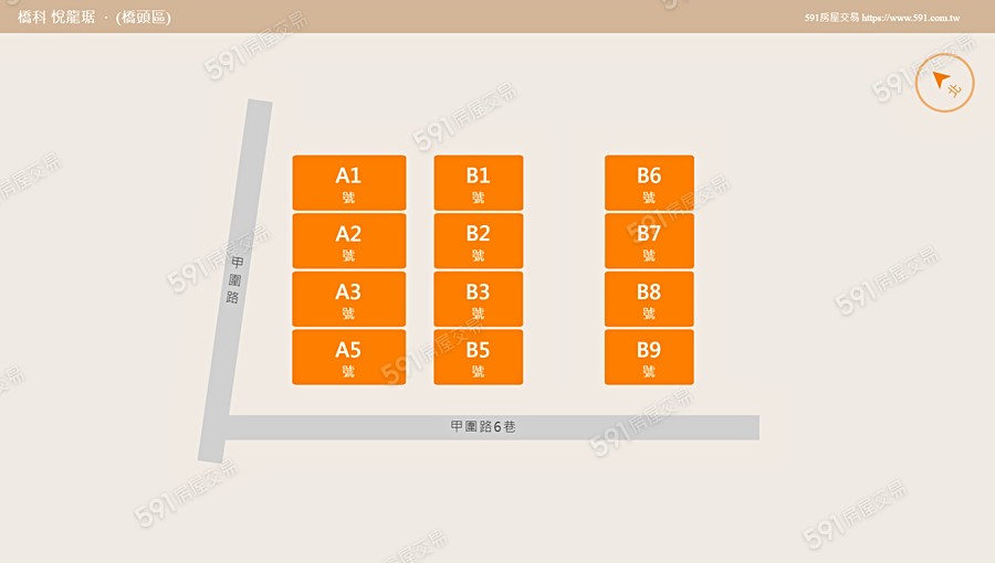 橋科 悅龍琚平面圖