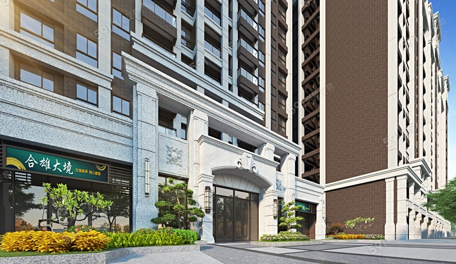 合雄大境示意圖