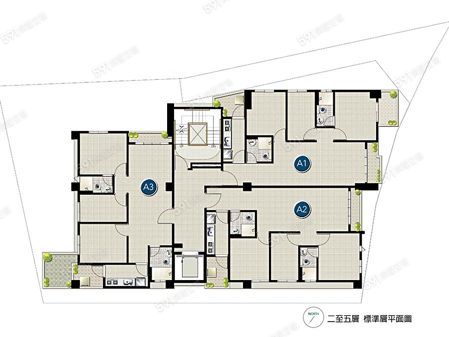 金色風采12平面圖